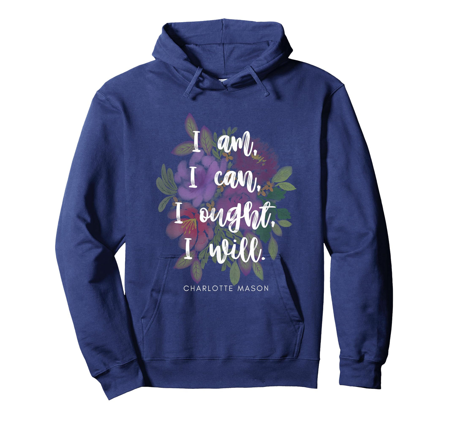 Cute Charlotte Mason quote with flowers t-shirt T-Shirt
