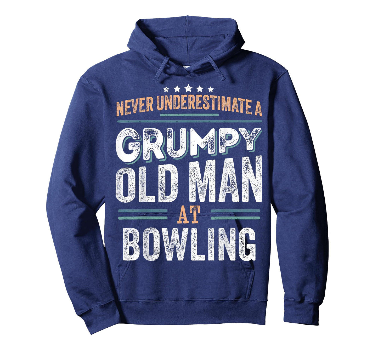 Grumpy Old Man at Bowling Funny Dad Gifts T-Shirt