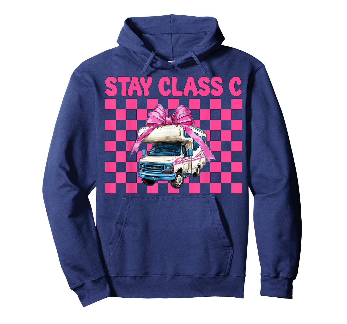 RV Camping Camper Motorhome Girl Mom Coquette Stay Class C T-Shirt