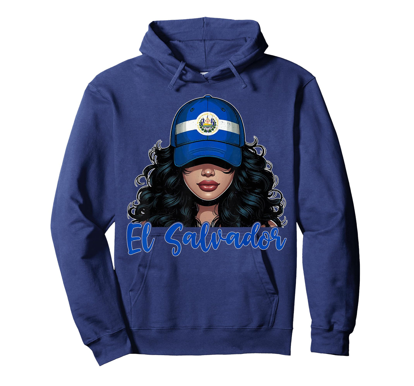Salvadoran Girl El Salvador Flag Proud Salvadorena Women T-Shirt