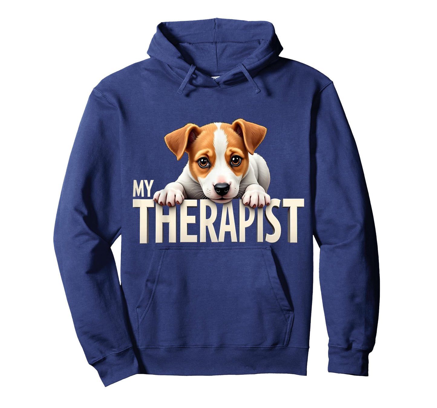 Funny JRT Puppy My Therapist Jack Russell Terrier Dog T-Shirt