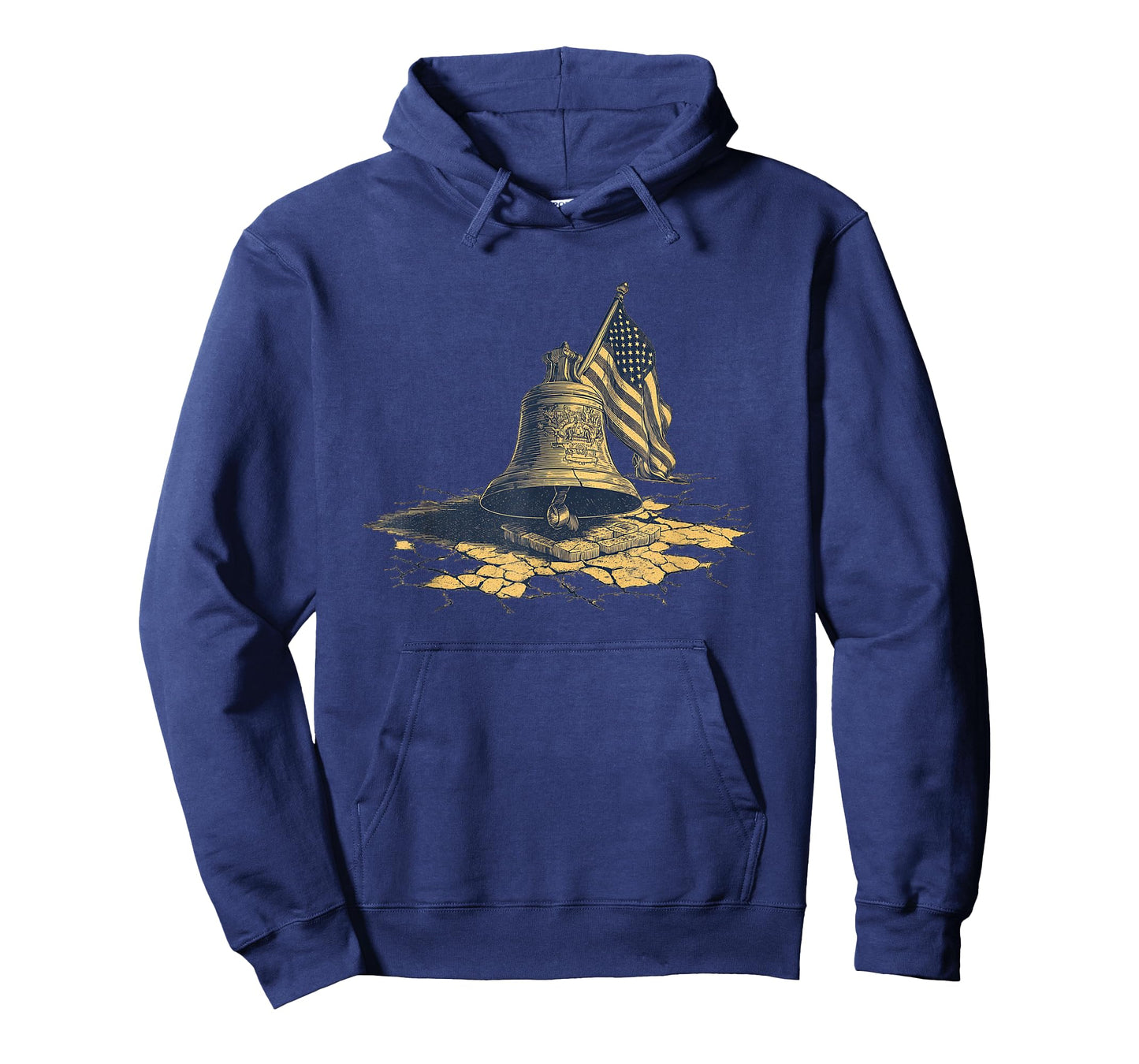 Symbolic Liberty Bell in US Colors Costume T-Shirt