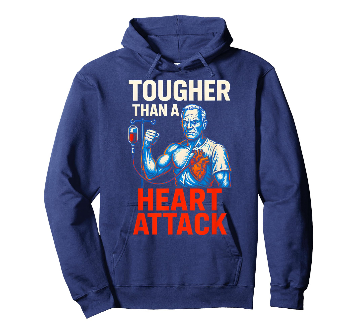 Patient Tougher Than a Heart Attack Men's Surgery Recover T-Shirt