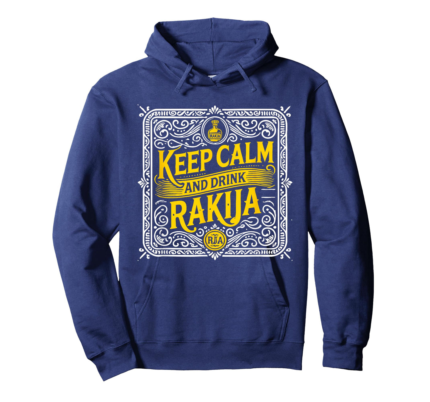 Keep Calm And Drink Rakija Vintage Style T-Shirt