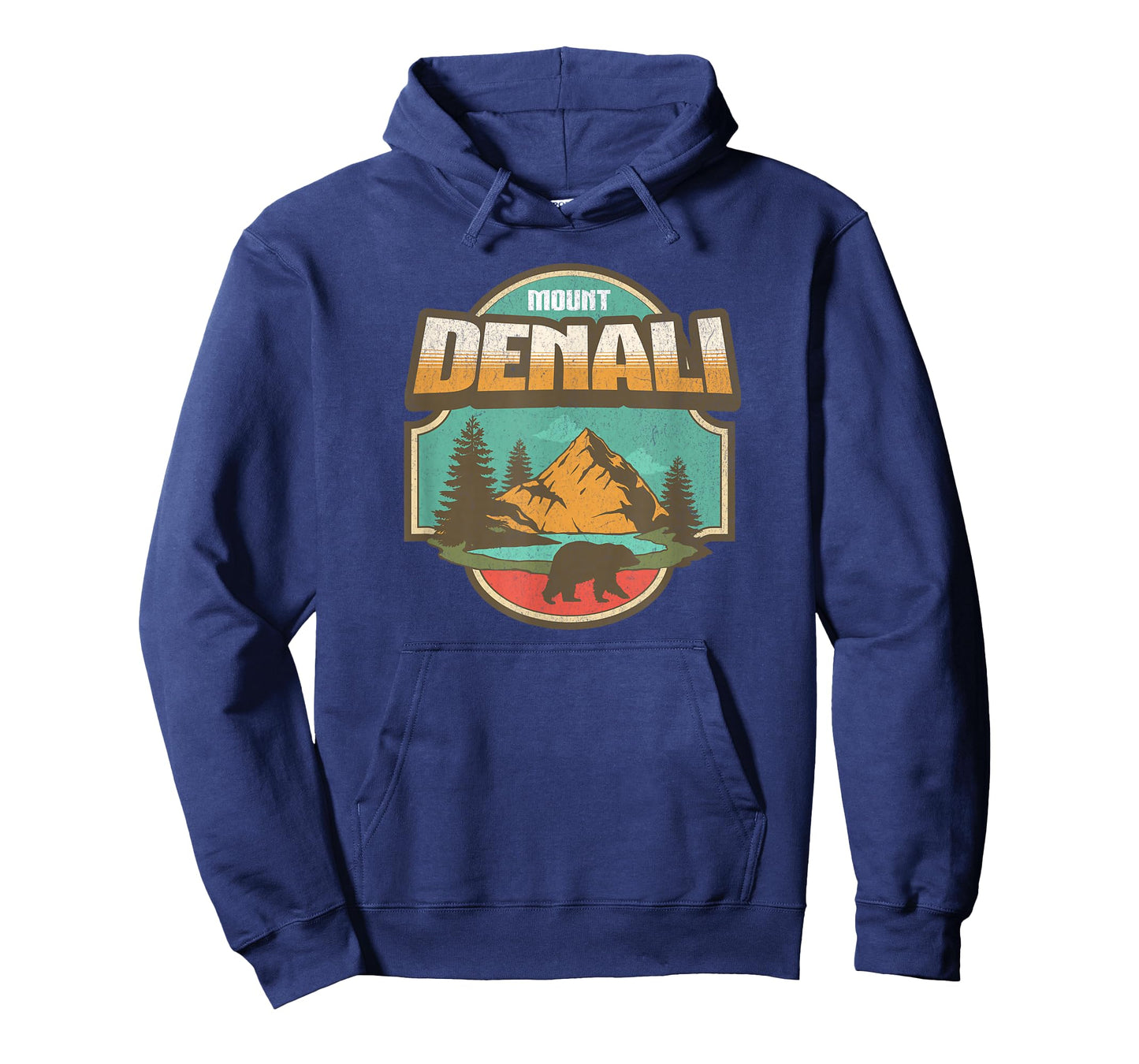 Retro Mount Denali Souvenir/Mt. Denali T-Shirt