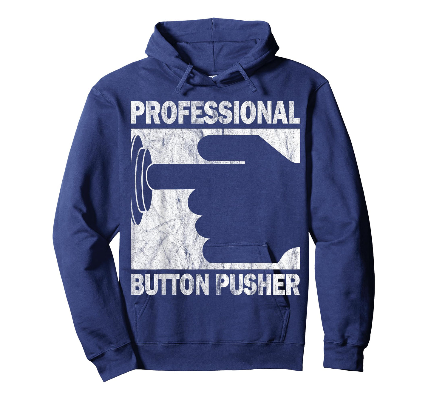 Professional Button Pusher CNC Engineer G-Code Vintage T-Shirt
