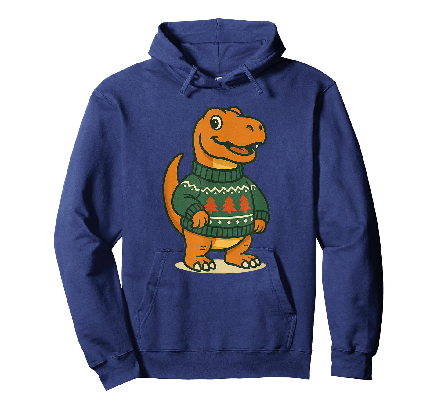 Nice Dinosaur with Christmas Sweater Costume for Festive Fun T-Shirt