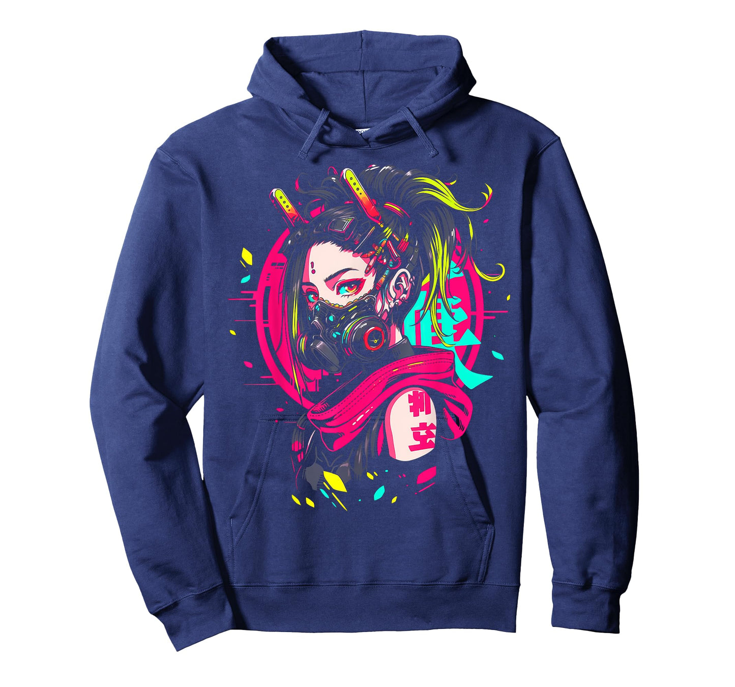 Anime Manga Cyberpunk Aesthetic Techwear Harajuku Punk T-Shirt