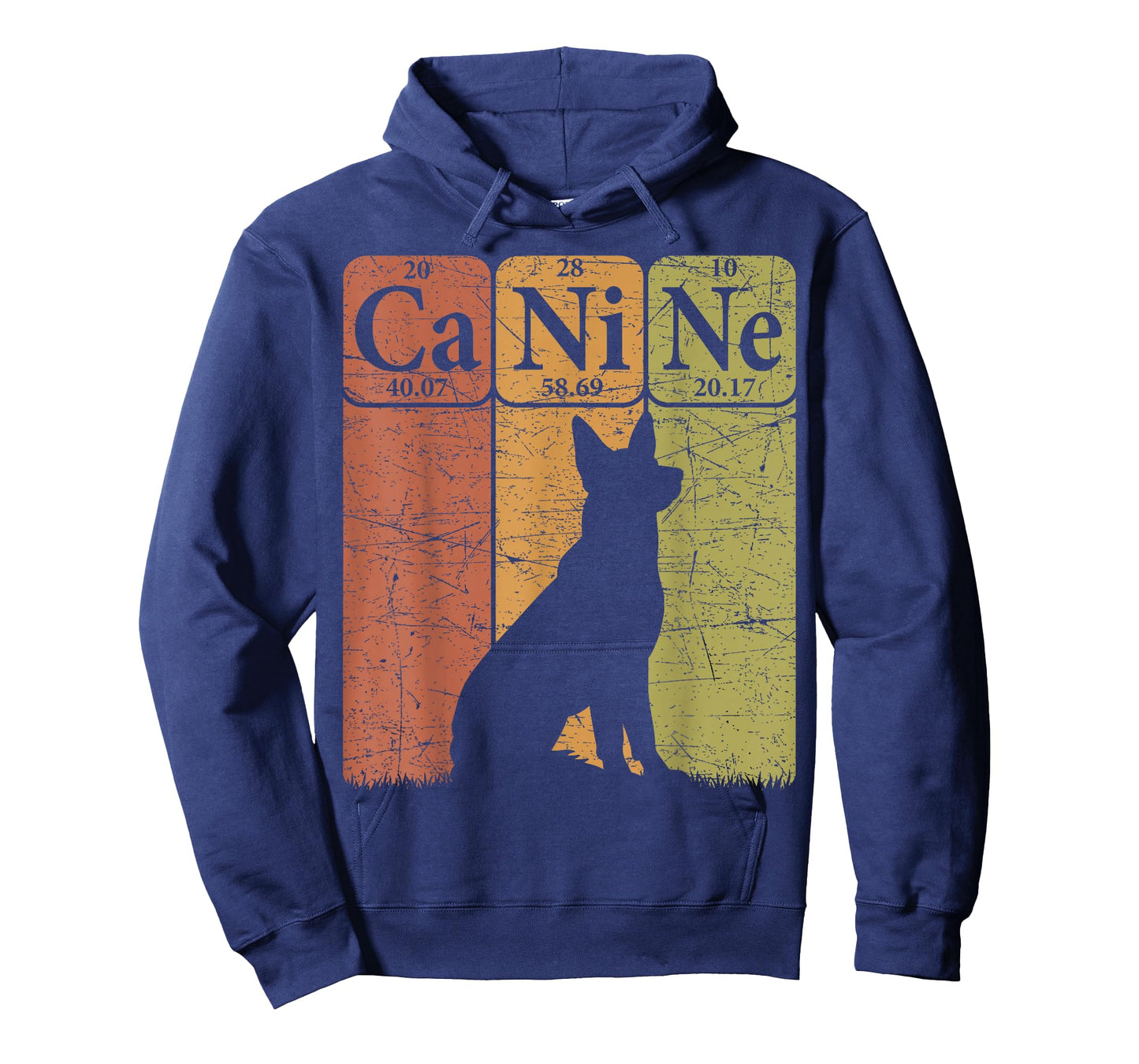 Canine Dog Periodic Table Elements Dog Lover Cynologist T-Shirt