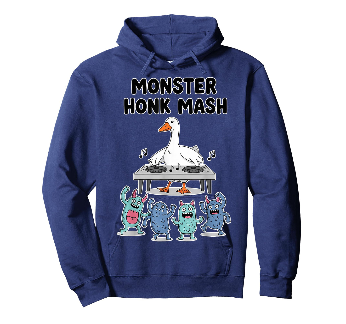 Monster Honk Mash Halloween Party Silly Goose Character T-Shirt