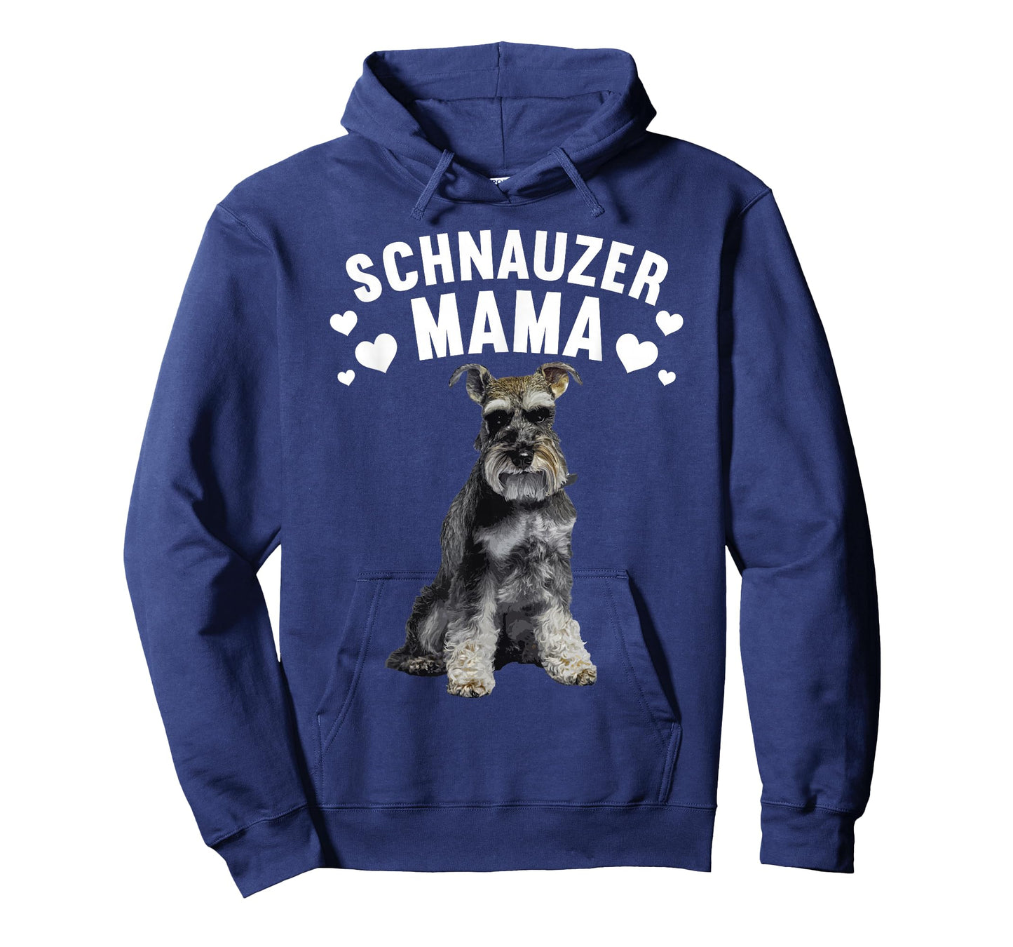 Funny Schnauzer Art for Women Girl Mom Schnauzer Dog Lover T-Shirt