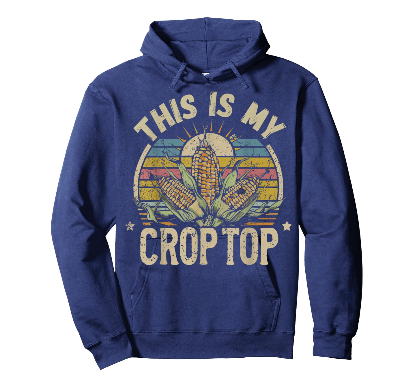 Vintage This Is My Crop Top Funny Farmer T-Shirt