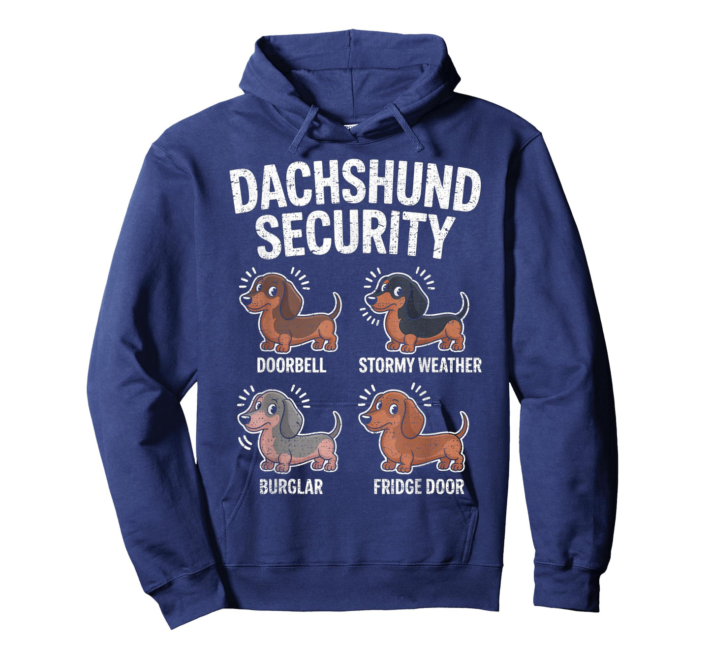 Dachshund Security Funny Wiener Weiner Dog Lover Owner T-Shirt