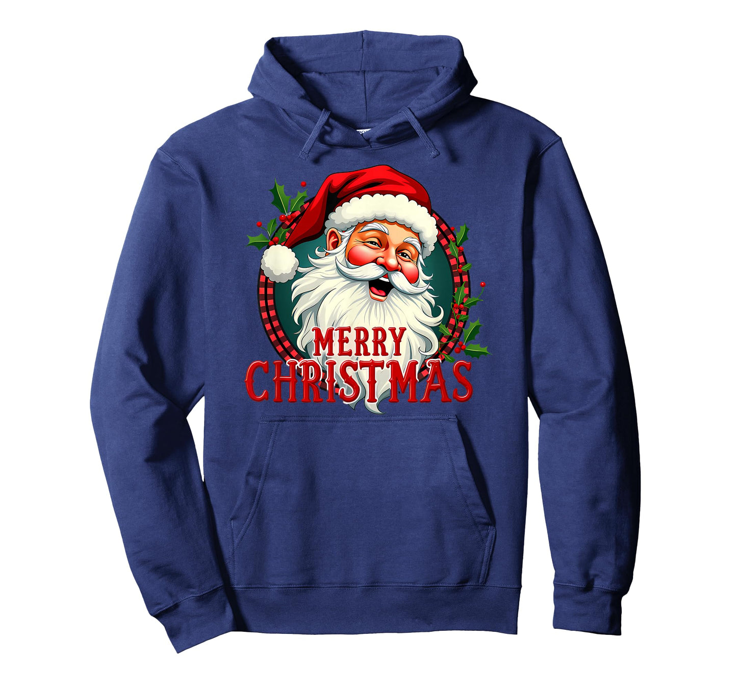 Jolly Santa Merry Christmas Holiday Cheer T-Shirt