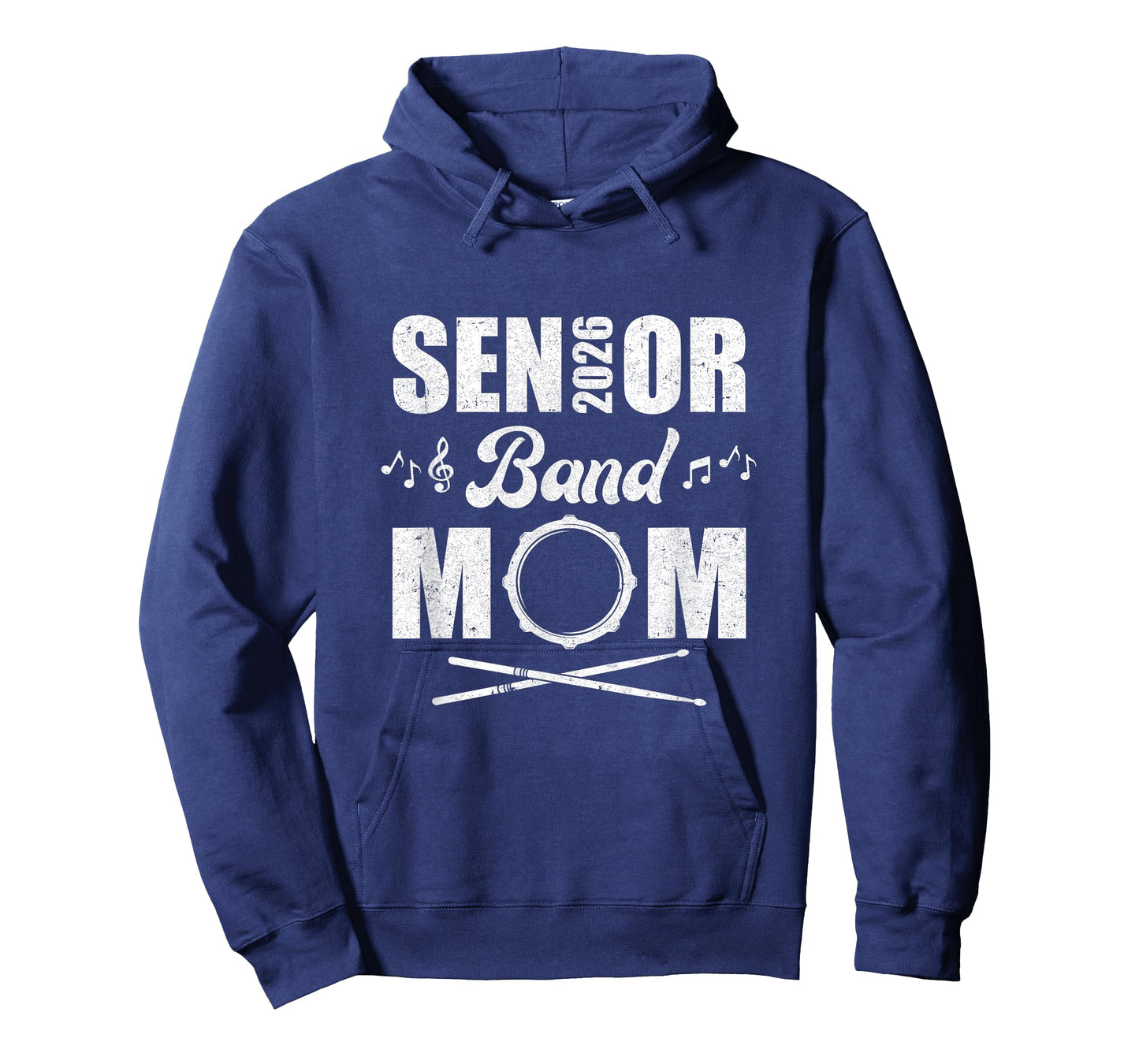 Senior Band Mom 2026 Marching Band Class of 2026 Drum T-Shirt