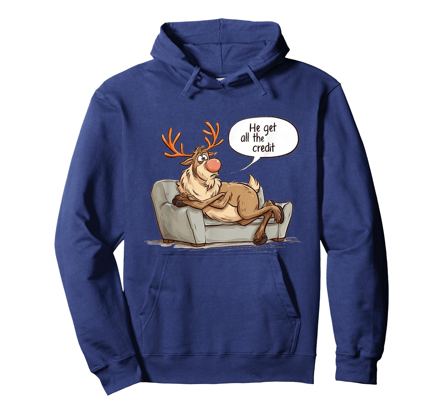 He get All The Credit Speech for Funny Christmas Reindeers T-Shirt