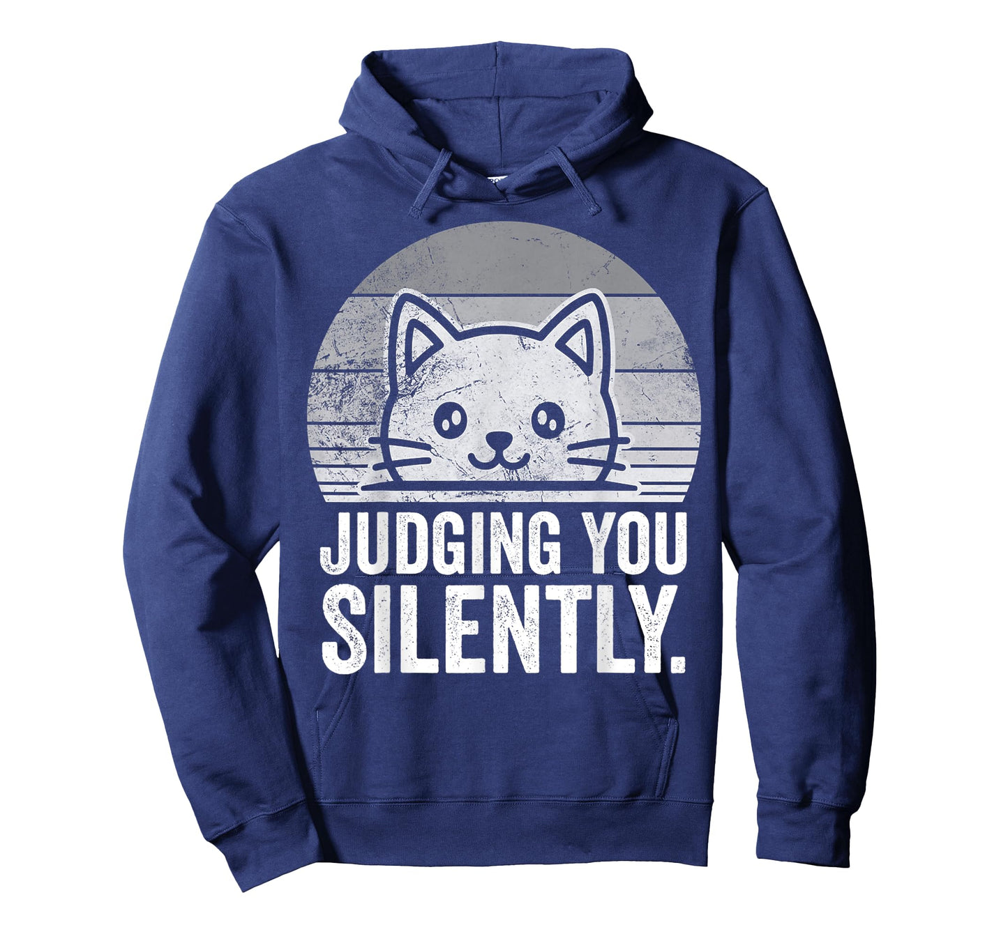 Judging You Silently Cat Funny Quote T-Shirt