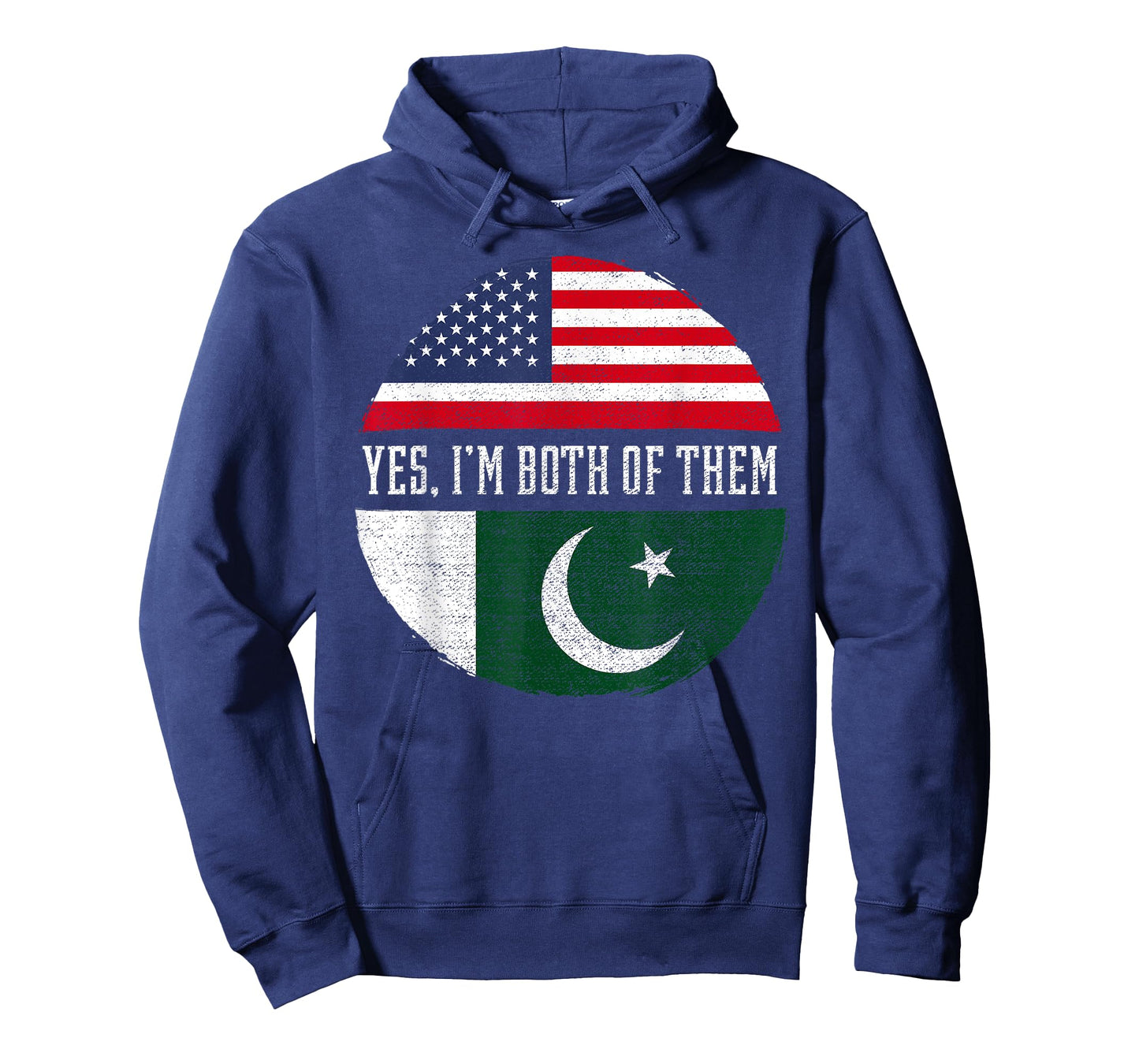 Half American Half Pakistani USA Flag Pakistan Heritage DNA Women Kids Men T-Shirt