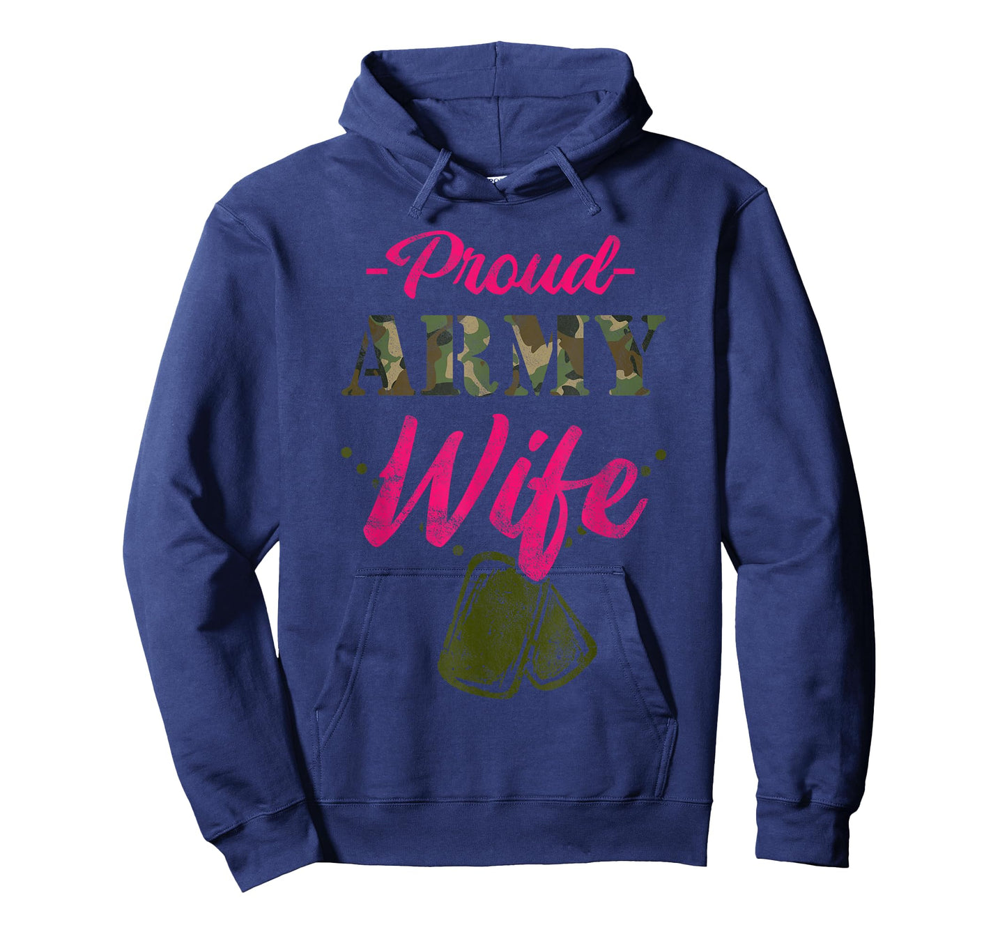 Proud Army Wife Gift for a wife of a brave US soldier T-Shirt