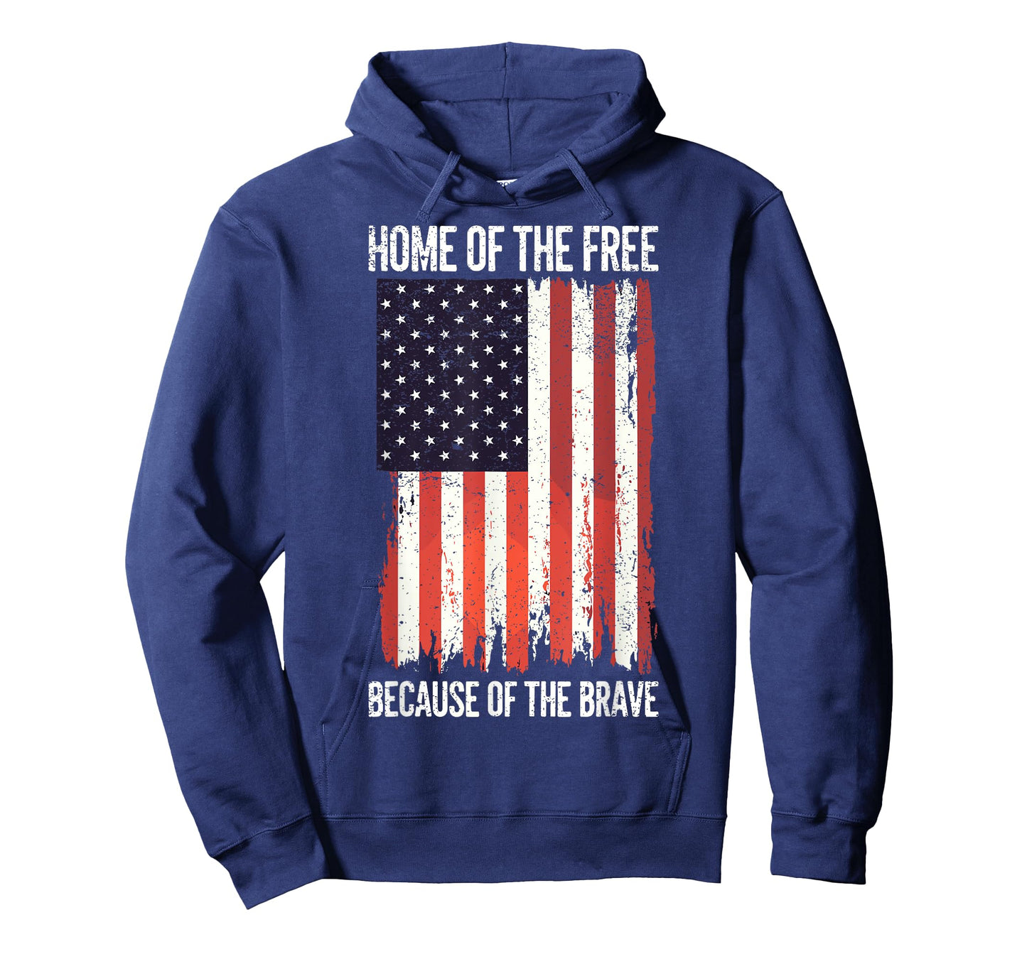 Home of a Free Because of The Brave US Flag Patriotic Proud T-Shirt