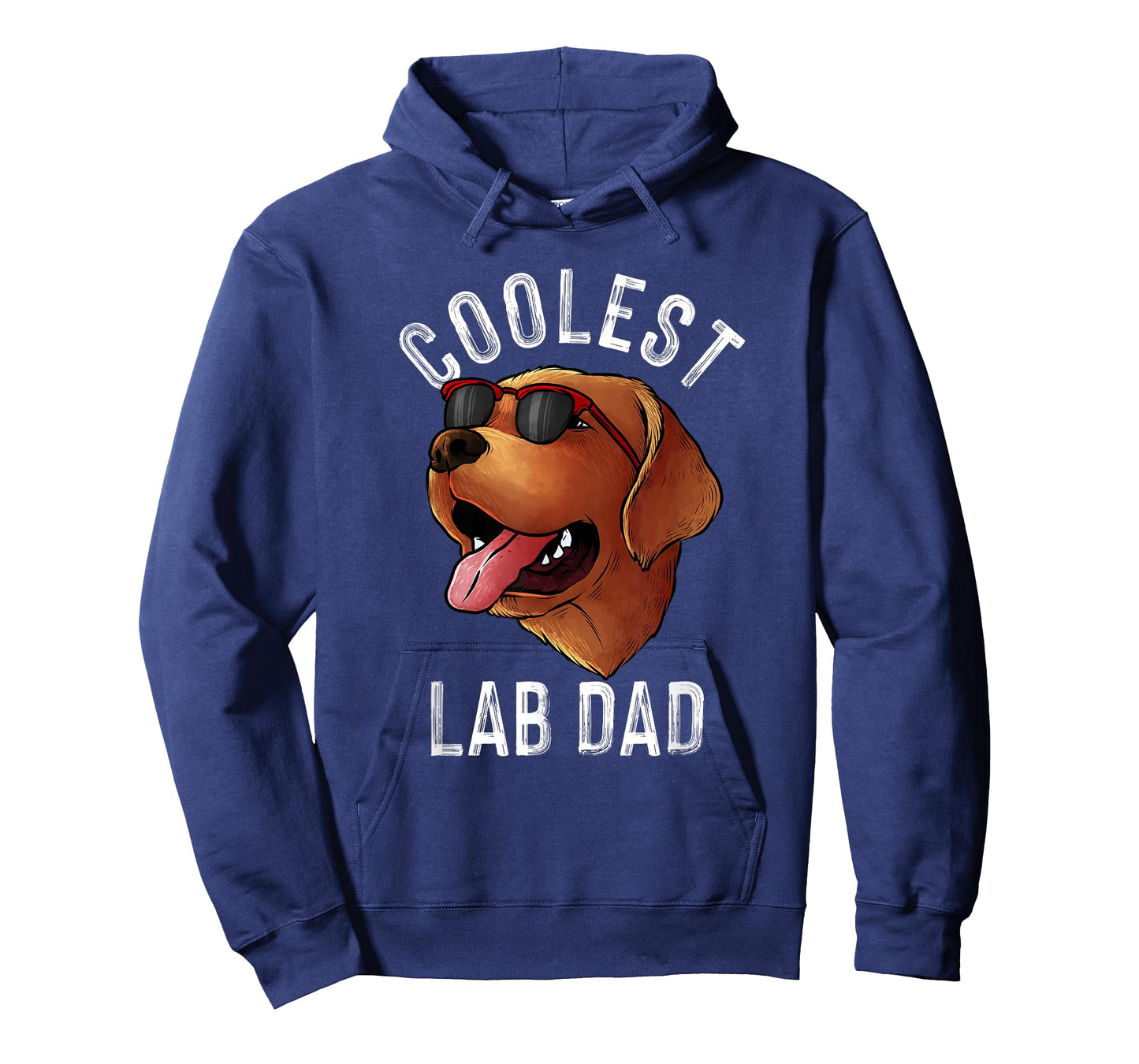 Funny Coolest Lab Dad Gift For Black Labrador Dog Lover Men T-Shirt
