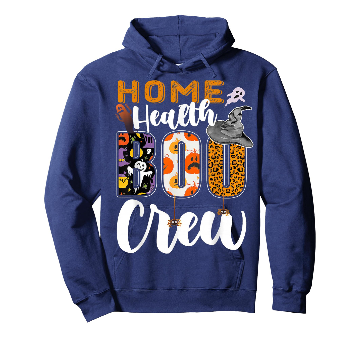 Home Health Boo Crew Halloween Matching Personal Care T-Shirt