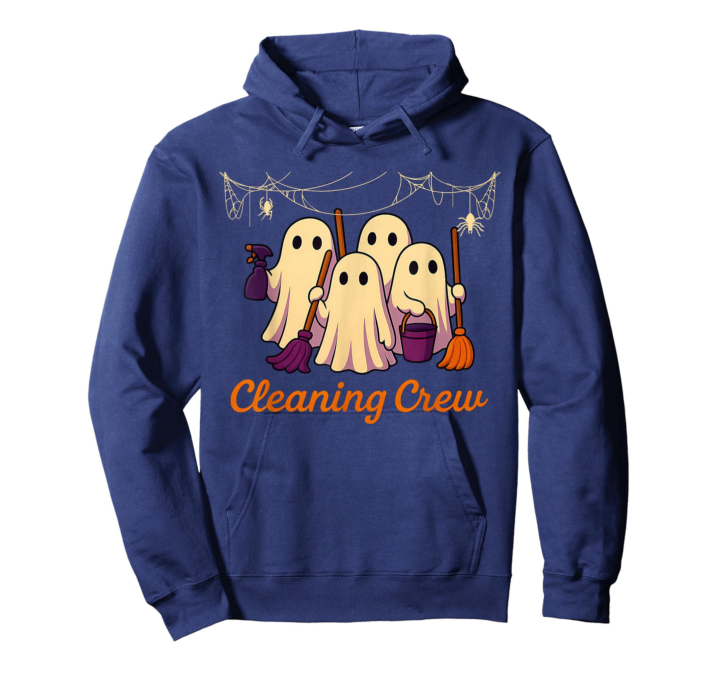 Cleaning Crew Spooky Halloween Cleaner Housekeeper Cleaning T-Shirt