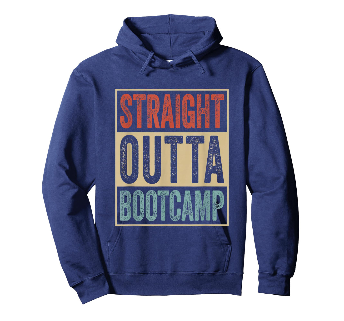 Straight Outta Bootcamp Soldier Basic Training Graduate T-Shirt