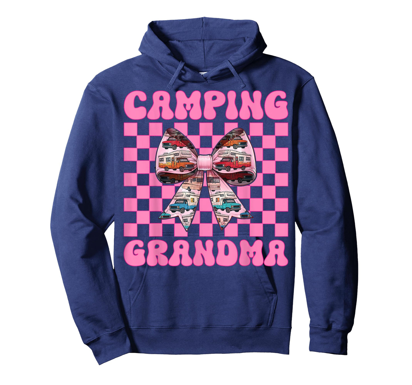 Camping Grandma RV Camping Camper Motorhome Nana Coquette T-Shirt