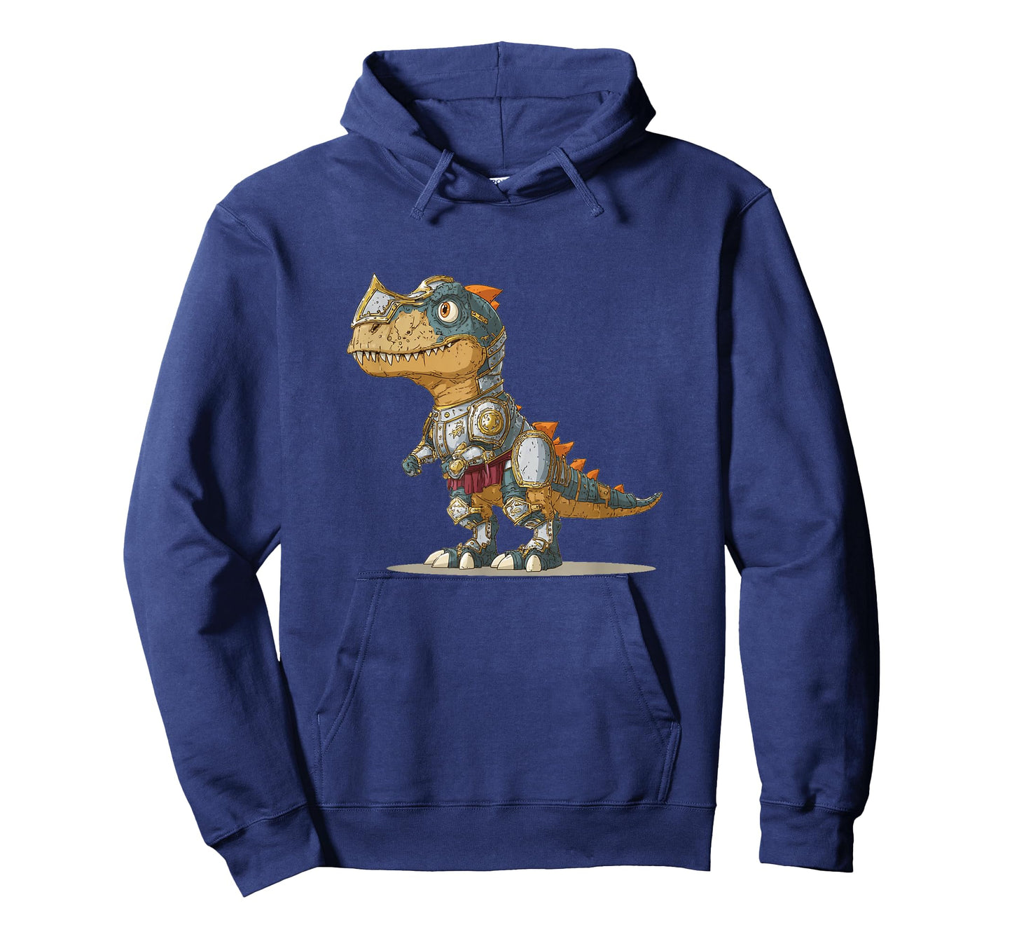 Cool Knight Armor with Dinosaur for Medieval Lovers T-Shirt