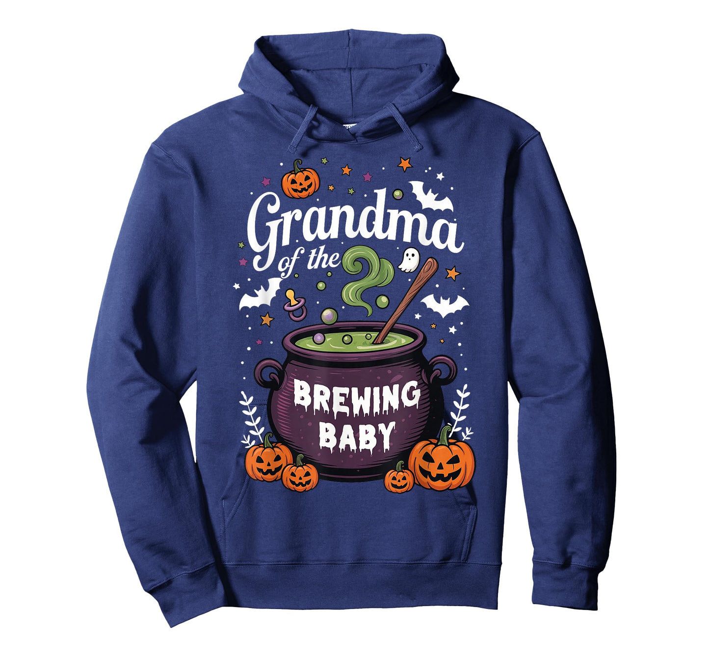 Grandma of The Brewing Baby Pumpkin Halloween Season T-Shirt