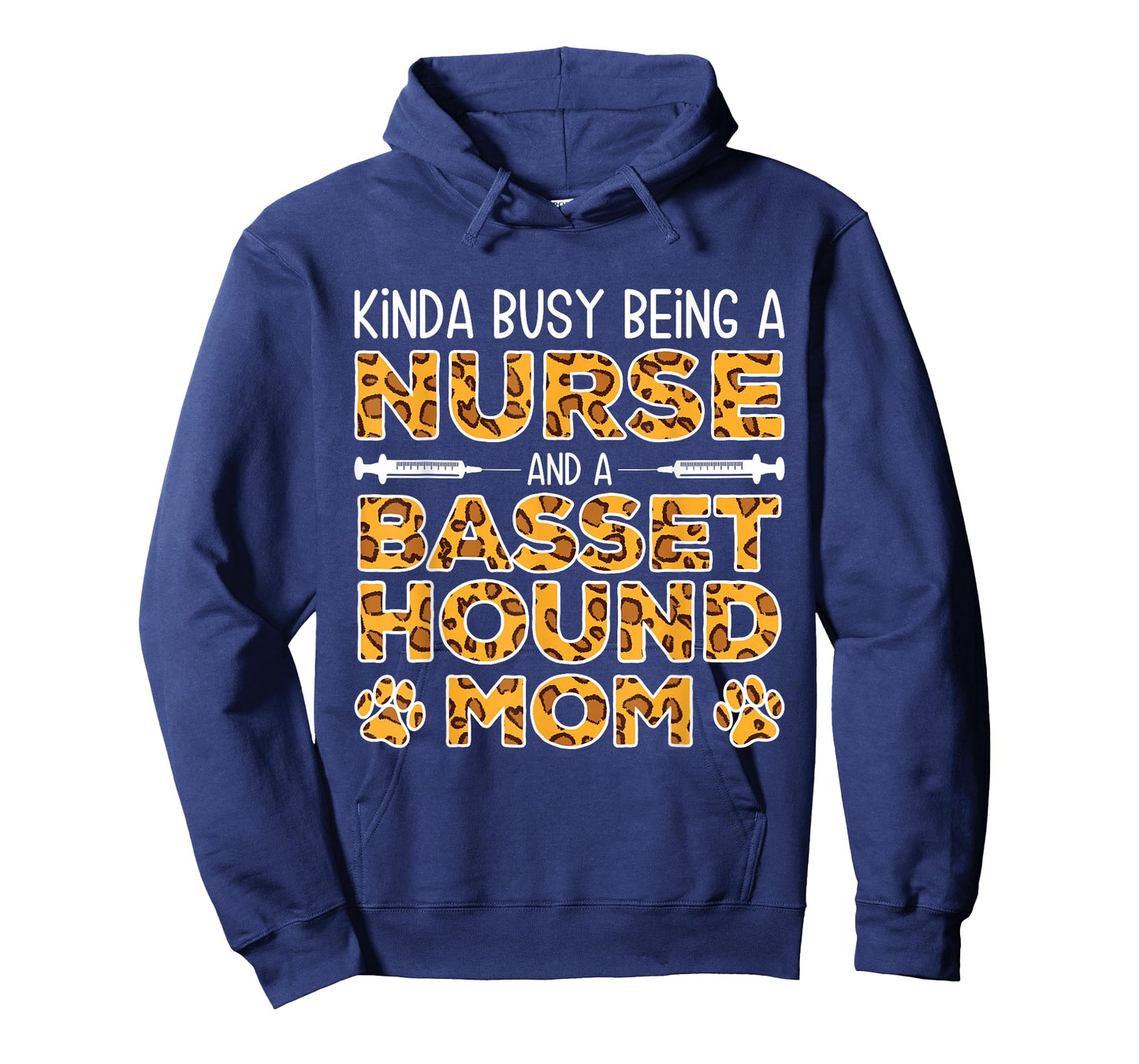 Busy Being Nurse Dog Mother - Basset Hound Mom Men Women T-Shirt