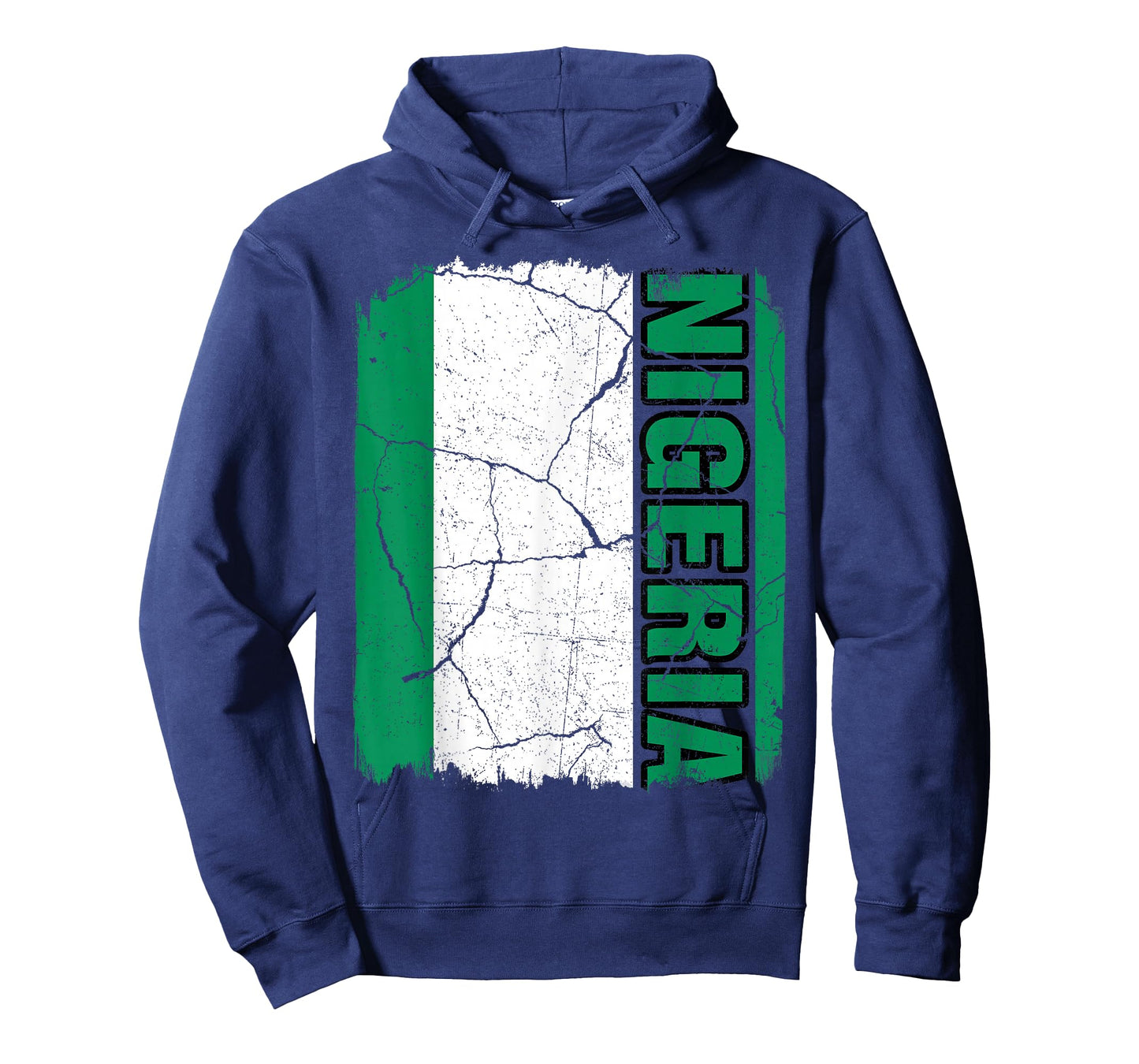 Vintage Nigerian Flag Nigeria Pride Roots Heritage Gift T-Shirt