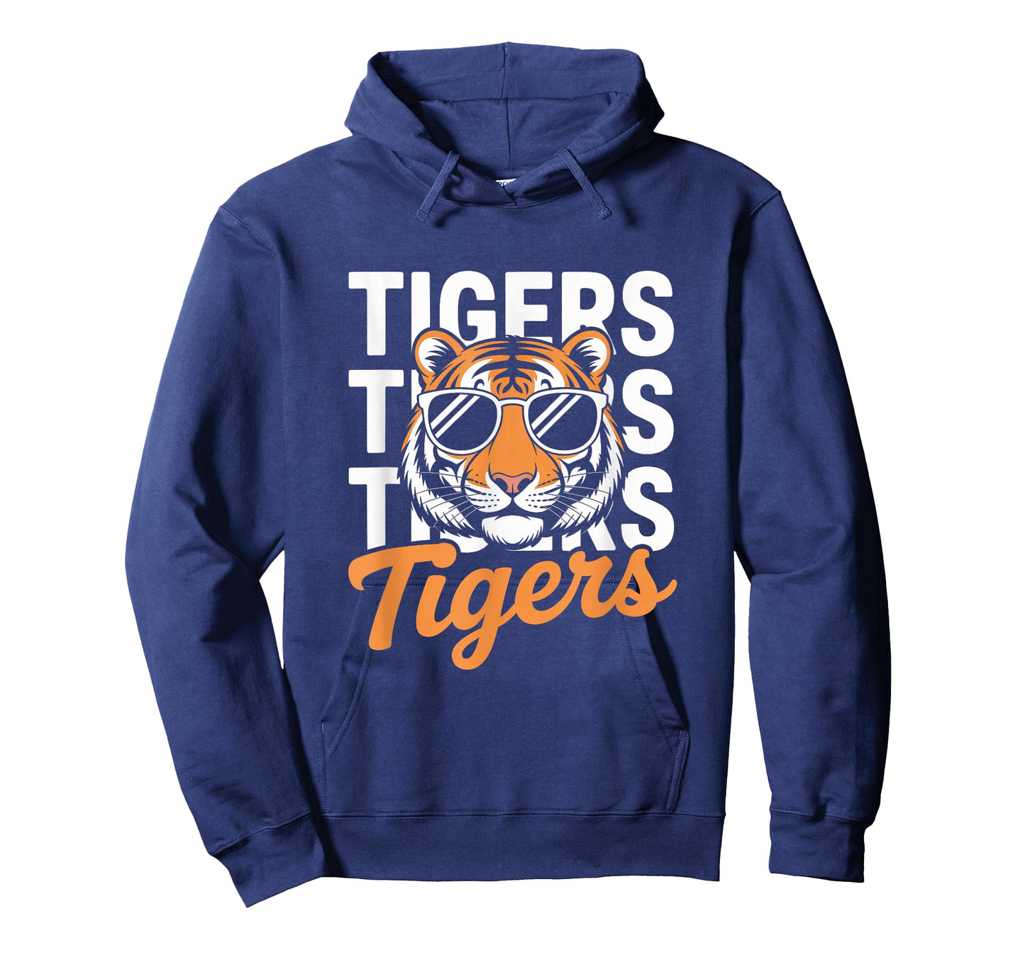 Retro Tigers Shirt Inspirational Athletic Name Design Tigers T-Shirt