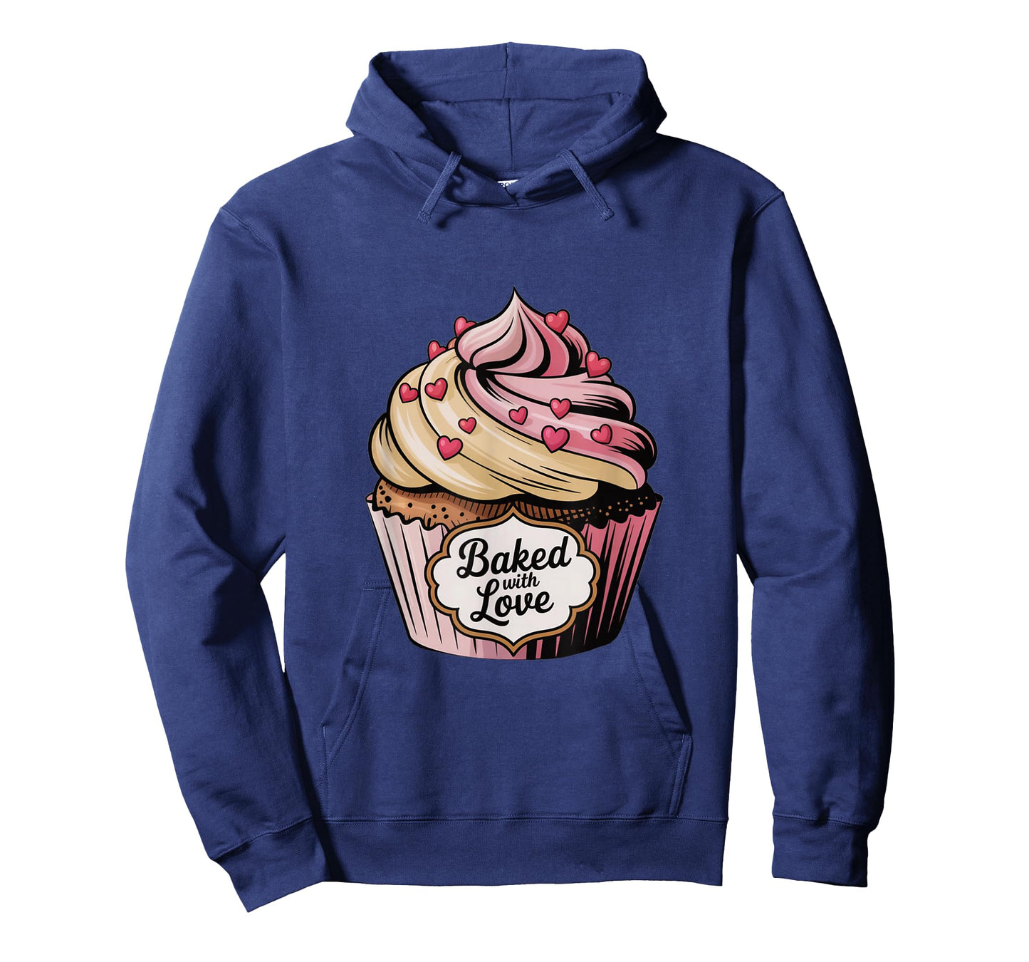 Baked with Love Cupcake Sweet Dessert Baking T-Shirt