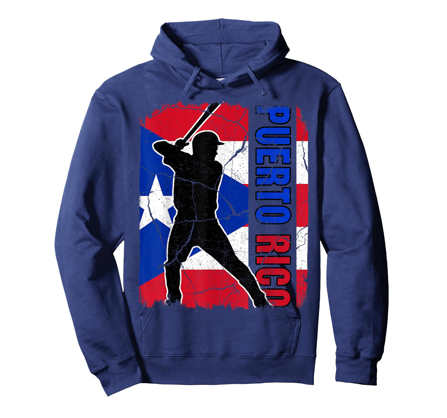 Puerto Rican Baseball Player Puerto Rico Flag Baseball Fans T-Shirt