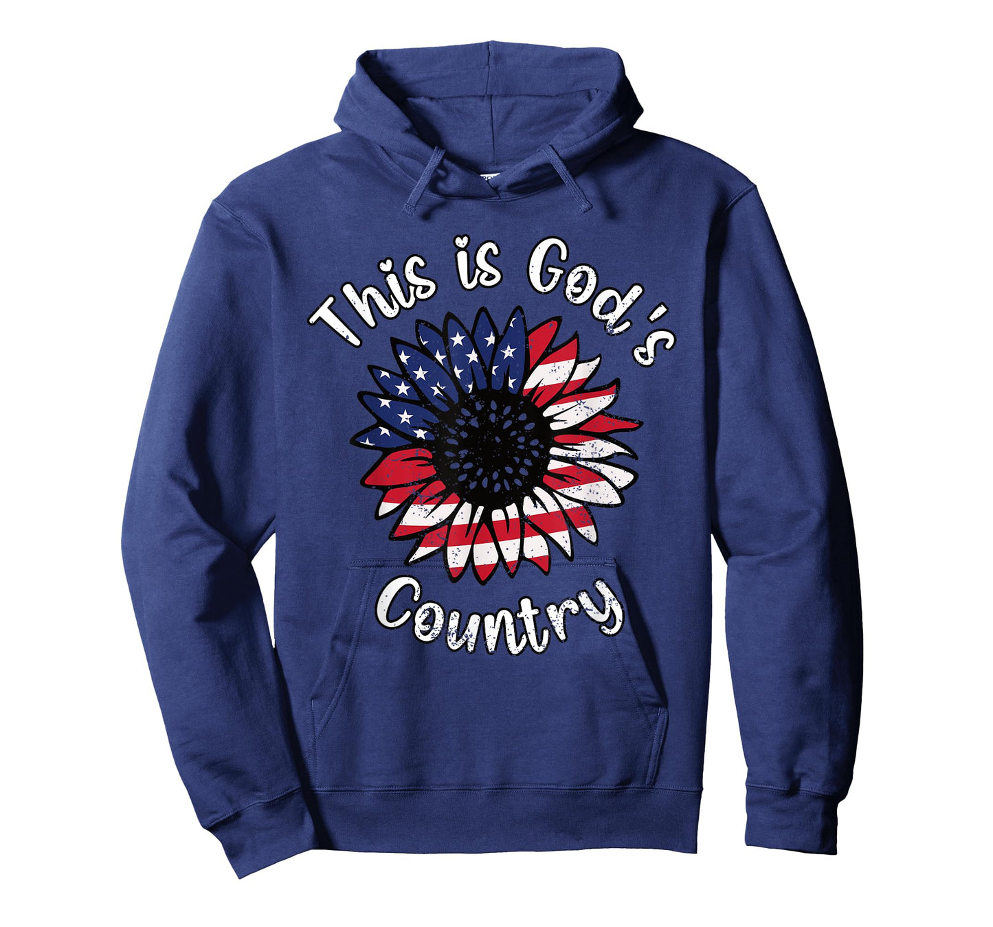 This Is God's USA Country Patriotic Christian Love Sunflower Women Girls Kids Men T-Shirt