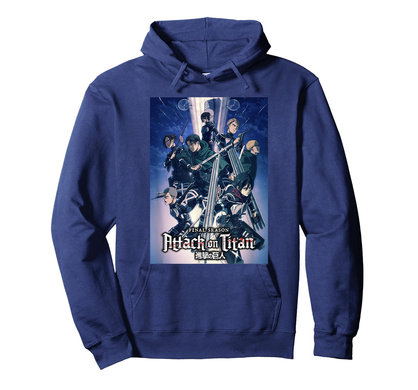 Attack on Titan Season 4 Colorful Key Art with Logo Anime T-Shirt
