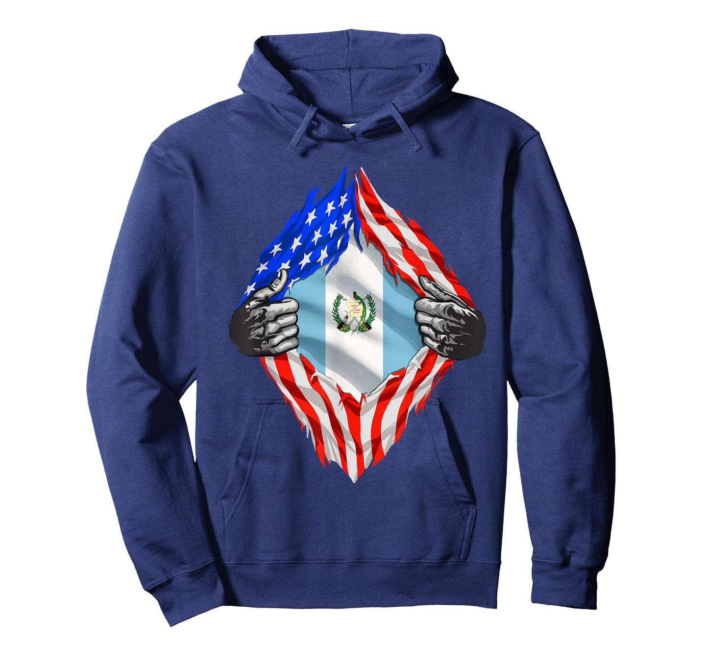 Guatemala Shirt Guatemala USA Flag Guatemalan American Roots T-Shirt