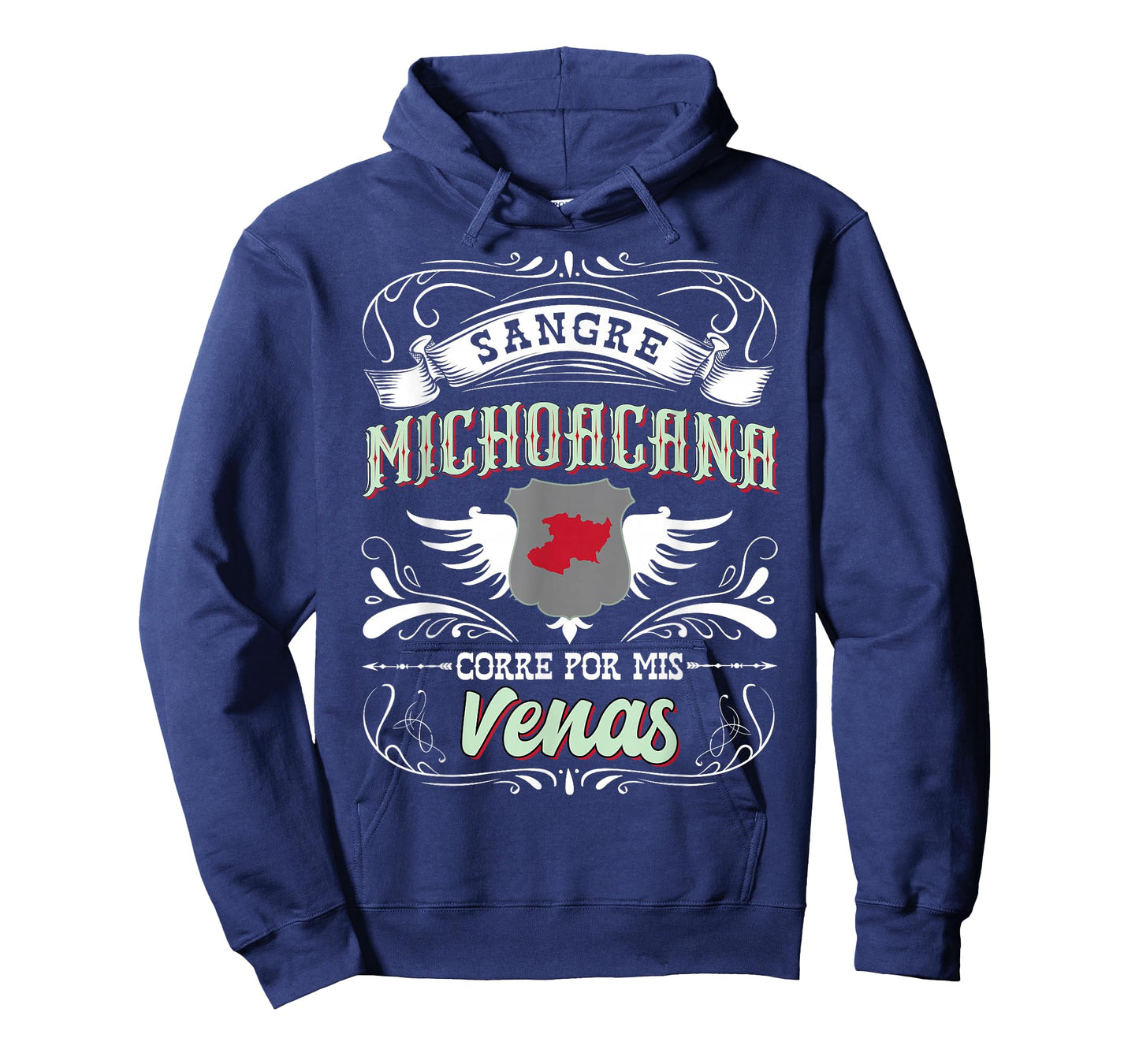 Michoacan Mexico Sangre Michoacana Corre Por Mis Venas T-Shirt