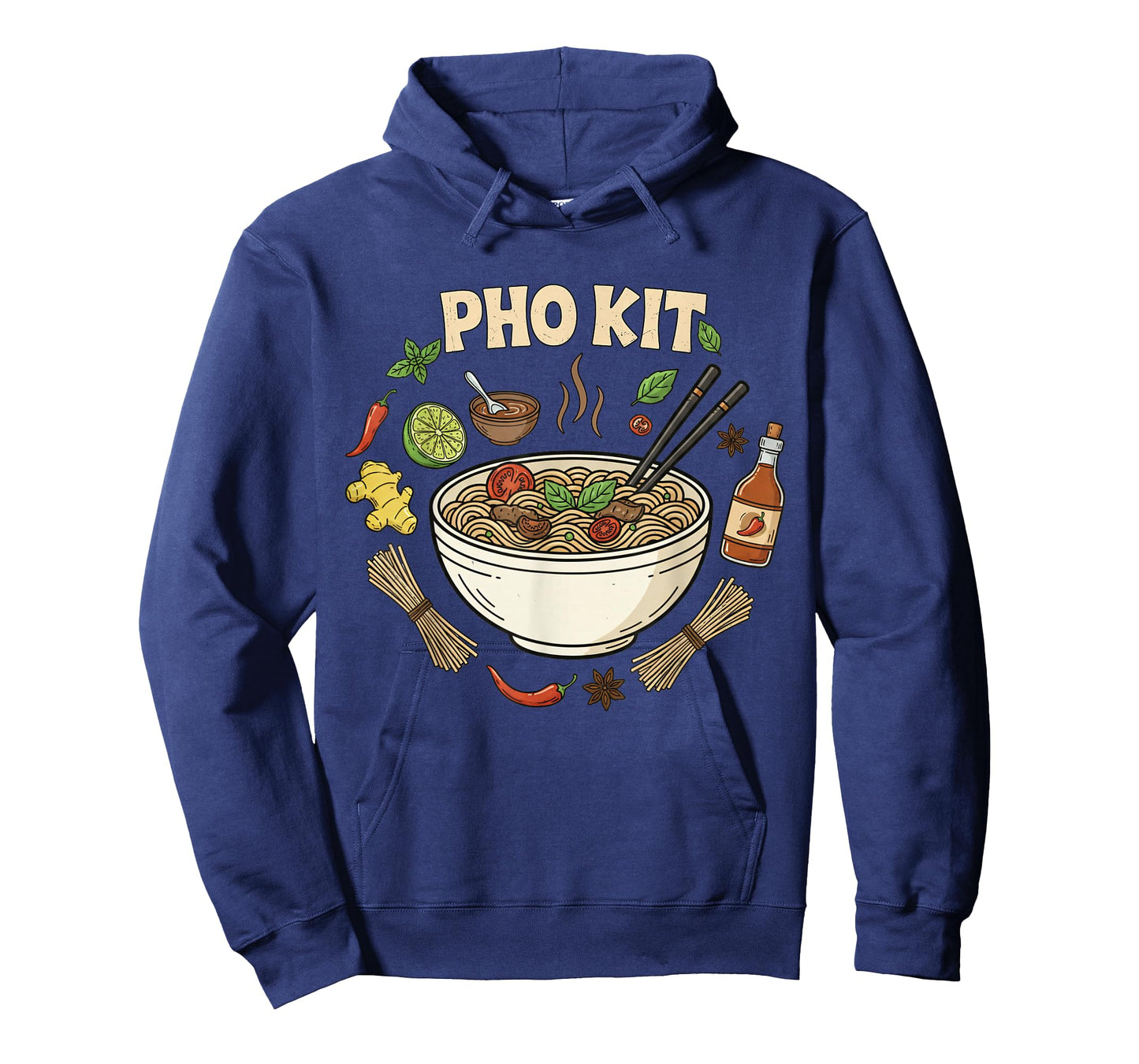 Pho Kit Ingredients - Asian Vietnamese Noodle Soup T-Shirt