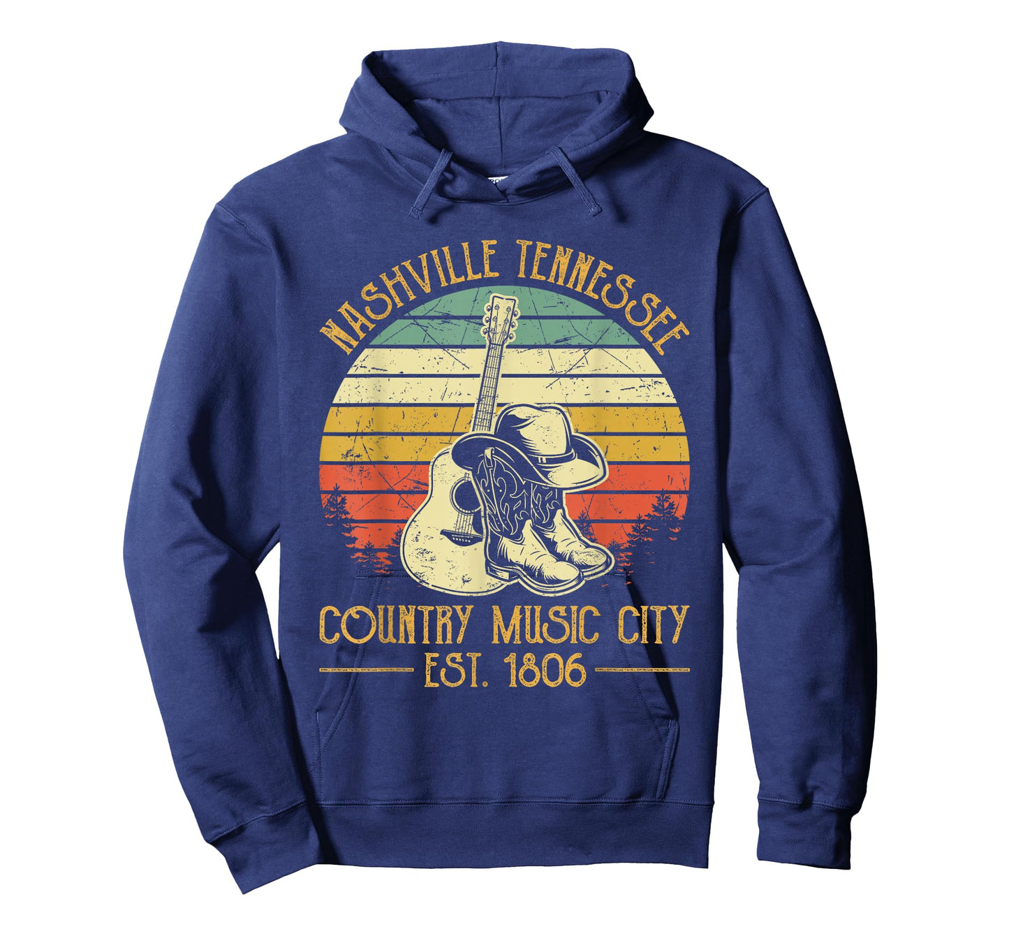 Guitar Guitarist Nashville Tennessee Country Music City T-Shirt