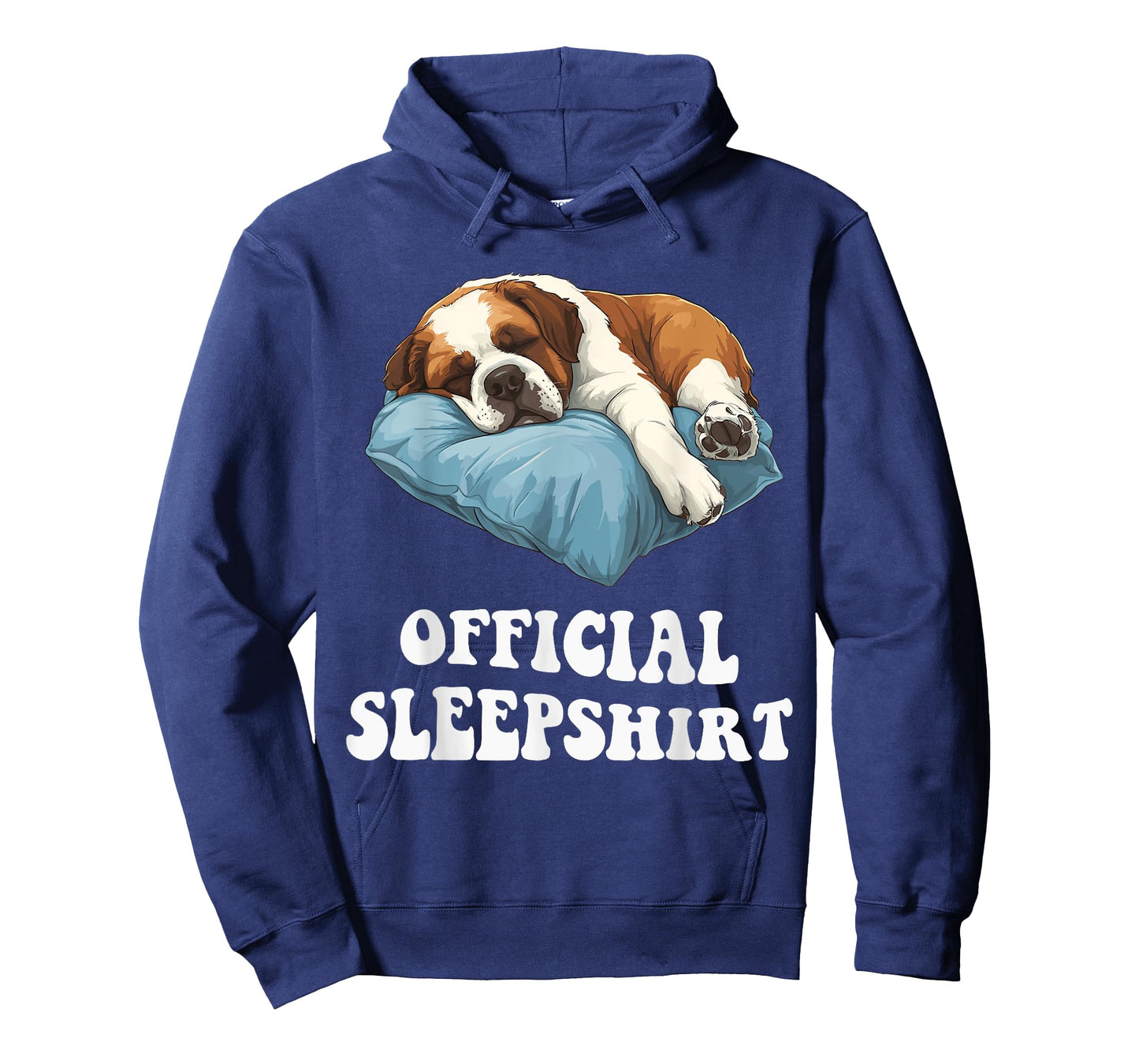 Official Saint Bernard Sleepshirt Cute Dog Lover Sleepwear T-Shirt