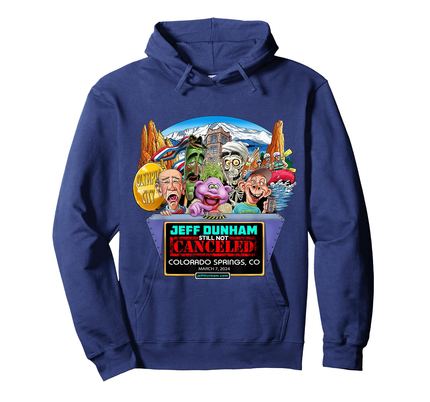 Jeff Dunham Colorado Springs, CO (2024) T-Shirt