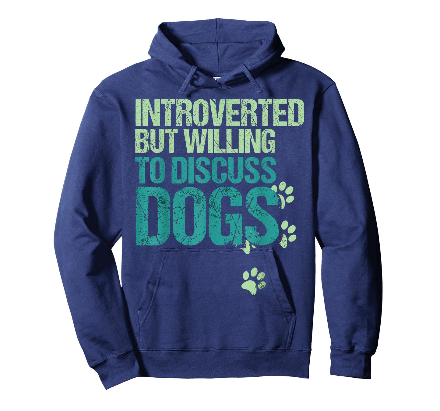 Introverted But Willing To Discuss Dogs Introvert Dog Lover T-Shirt