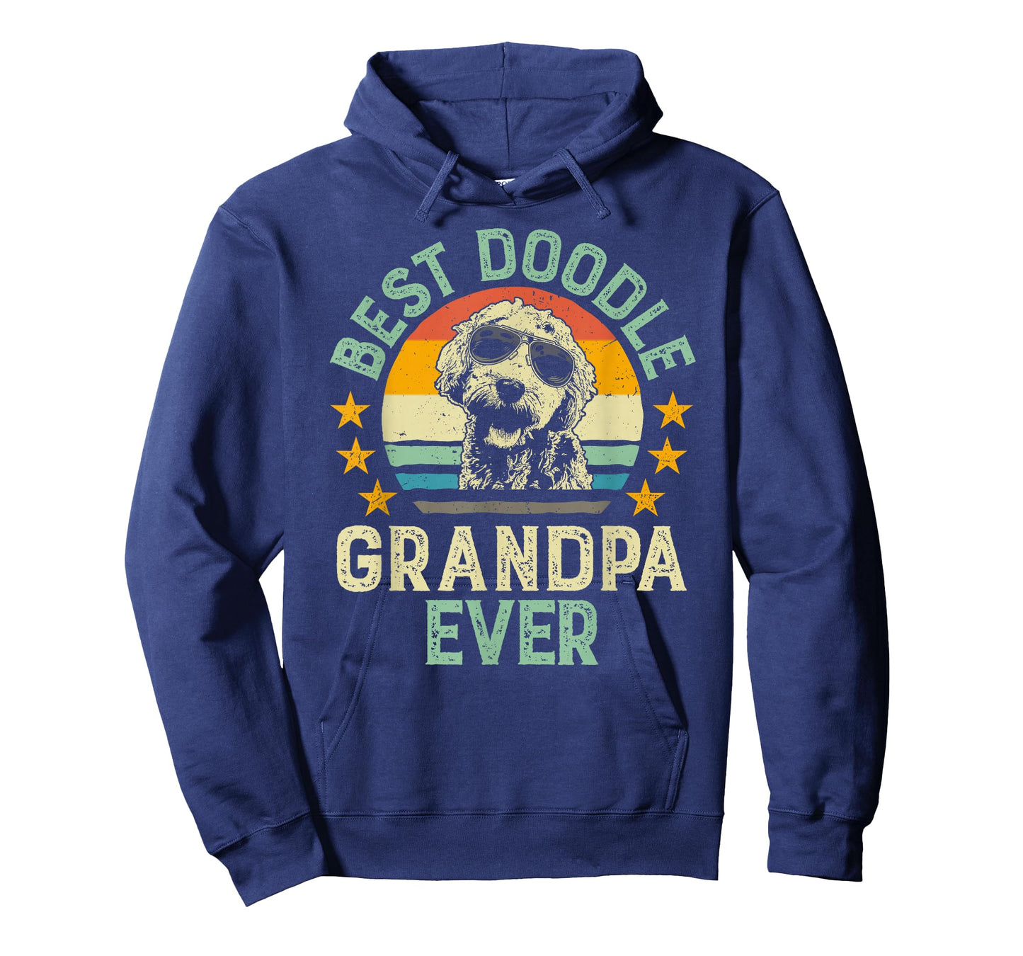Best Doodle Grandpa Ever Tshirt Goldendoodle Grandpa Gift T-Shirt