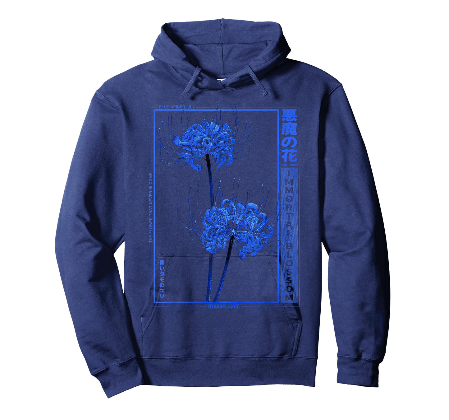 Higanbana or Spider Lily in Anime Soft Grunge Goth Aesthetic T-Shirt