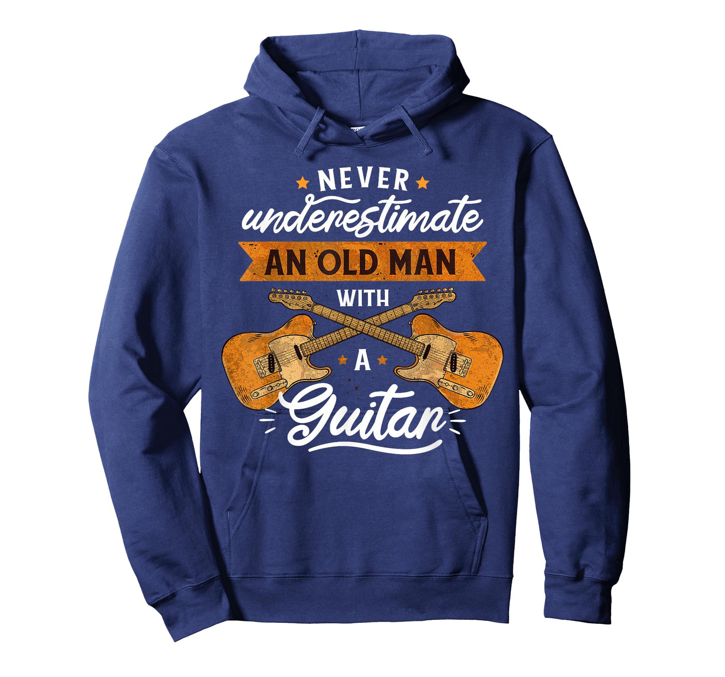 Never underestimate and old man with a guitar Rock music T-Shirt