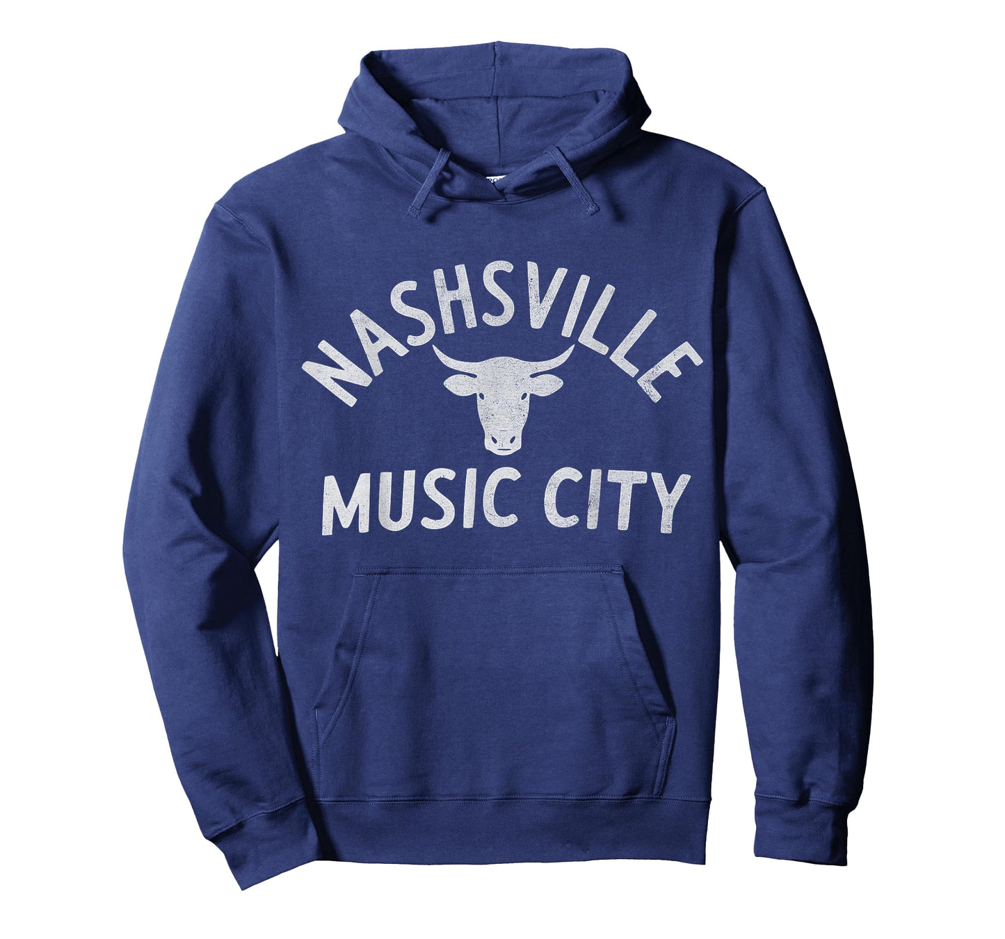 Nashville Music City Bull Head Tennessee T-Shirt