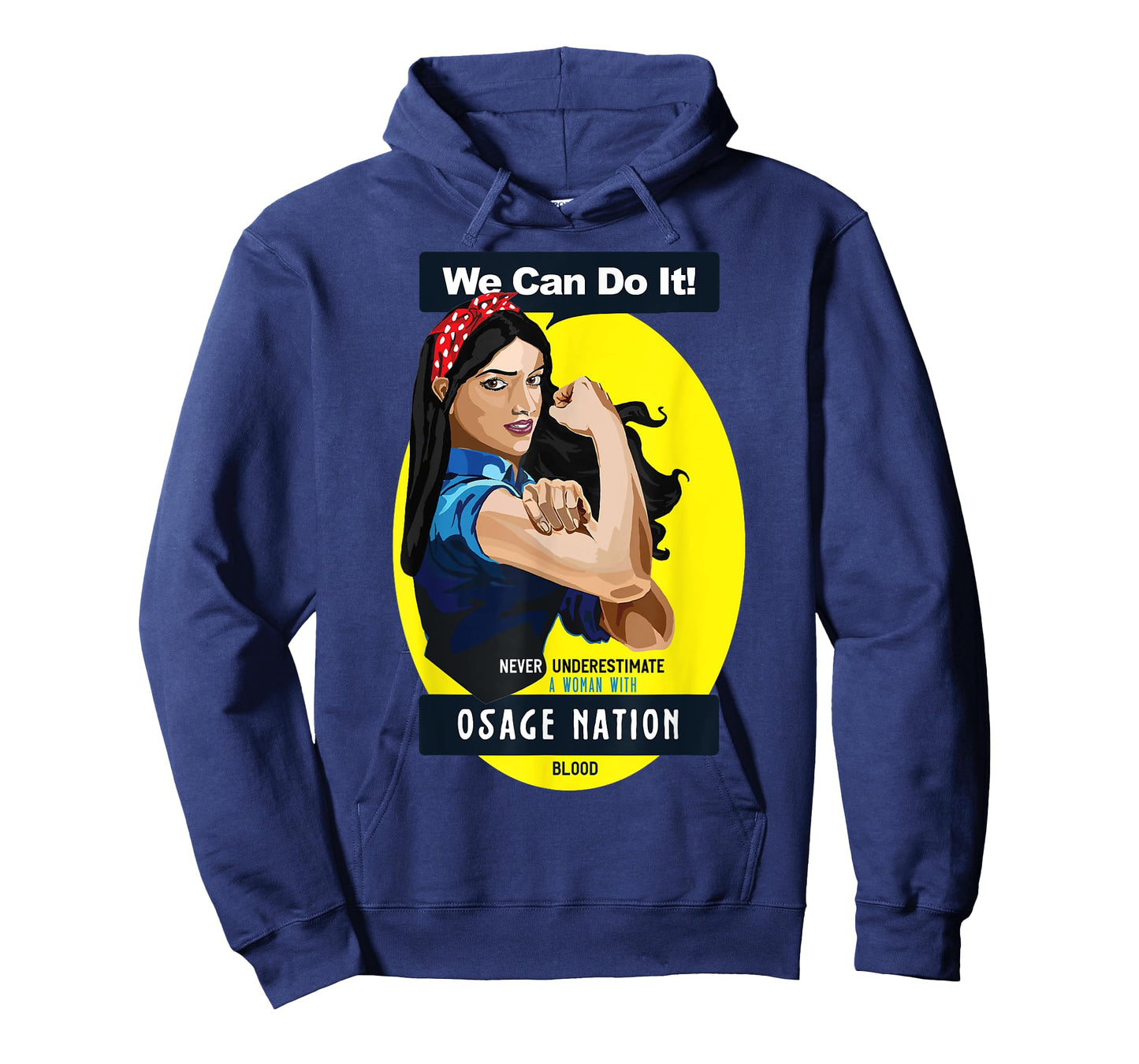 Osage Nation Native American Indian Woman No Underestimate T-Shirt